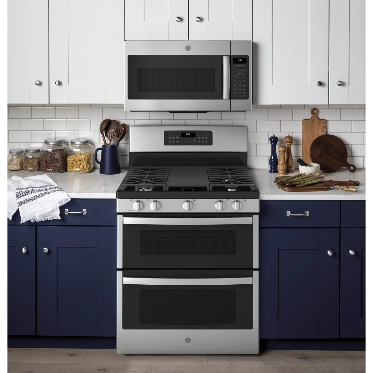 Double Oven Gas Cooker