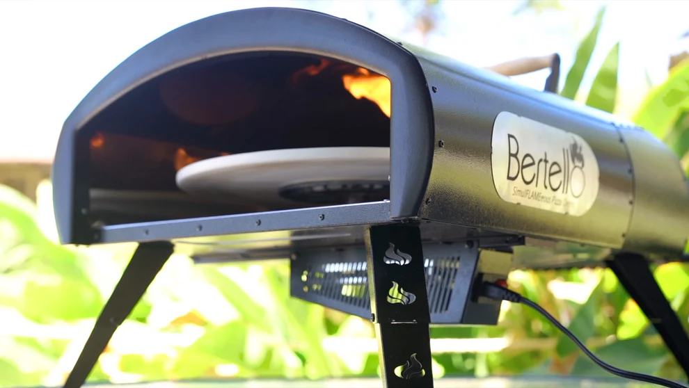 wood fired pizza oven